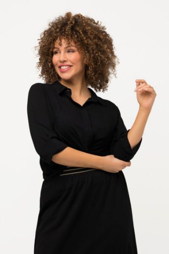 Plus size veliki brojevi Bluza dugih rukava kraćeg kroja za punije