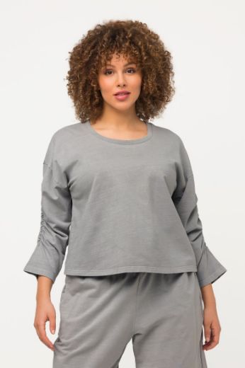 Plus size veliki brojevi Majica 3/4 rukava okruglog ovratnika za punije