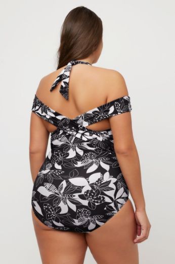 Plus size veliki brojevi Kupaći kostim jednodijelni mekih košarica za punije