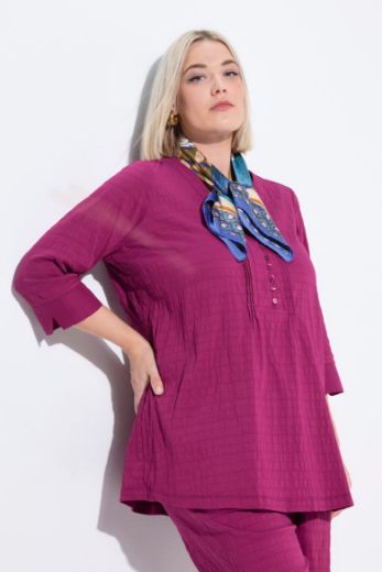 Plus size veliki brojevi Bluza 3/4 rukavi za punije