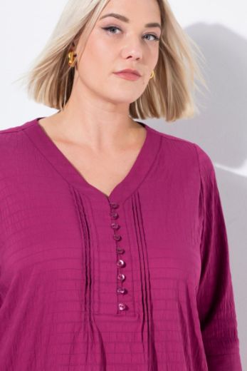 Plus size veliki brojevi Bluza 3/4 rukavi za punije