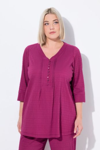 Plus size veliki brojevi Bluza 3/4 rukavi za punije