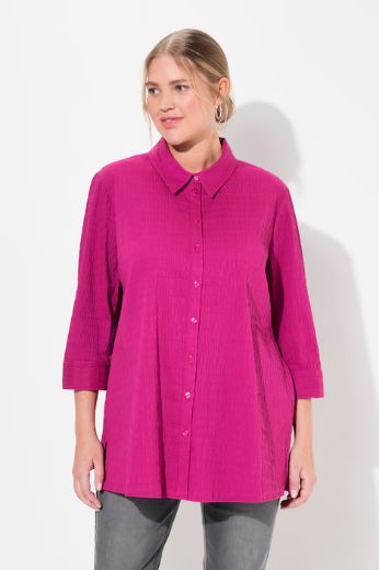 Plus size veliki brojevi Košulja 3/4 rukavi za punije