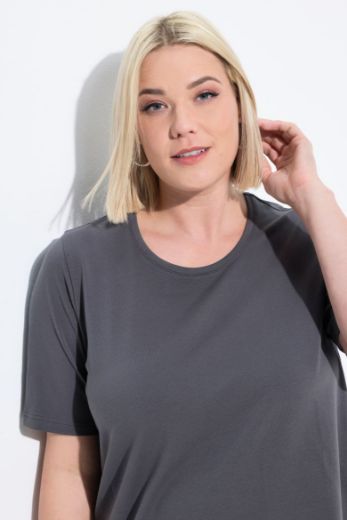 Plus size veliki brojevi Majica A kroj V ovratnik za punije