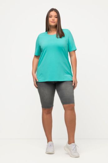 Plus size veliki brojevi Majica A kroj V ovratnik za punije