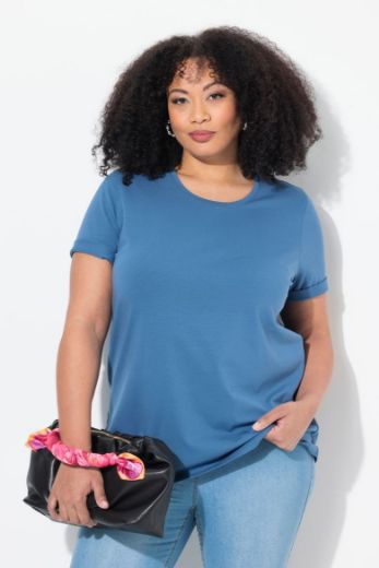 Plus size veliki brojevi Majica A kroj V ovratnik za punije