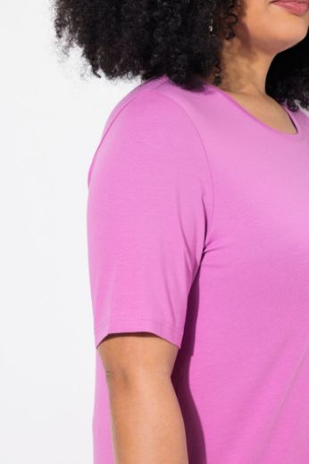 Plus size veliki brojevi Majica A kroj V ovratnik za punije