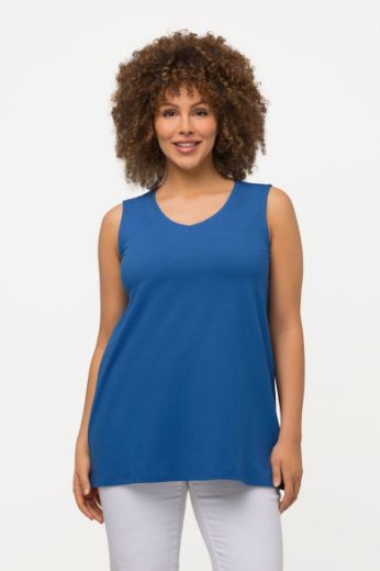 Plus size veliki brojevi Top V ovratnik A kroja za punije