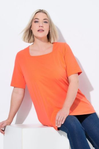 Plus size veliki brojevi Majica kratkih rukava A kroja za punije
