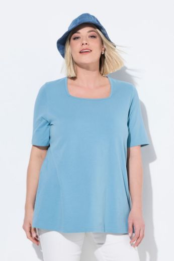 Plus size veliki brojevi Majica kratkih rukava A kroja za punije
