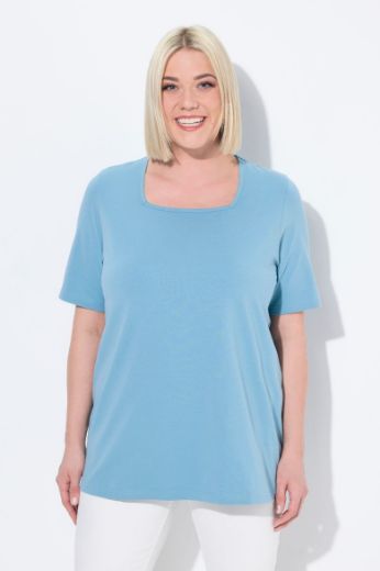 Plus size veliki brojevi Majica kratkih rukava A kroja za punije