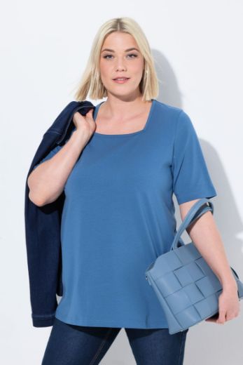 Plus size veliki brojevi Majica kratkih rukava A kroja za punije