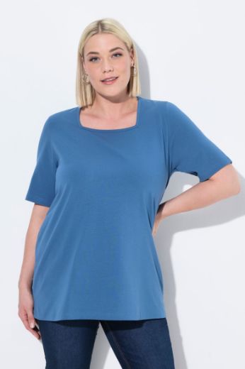 Plus size veliki brojevi Majica kratkih rukava A kroja za punije