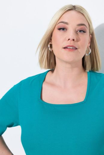 Plus size veliki brojevi Majica kratkih rukava A kroja za punije