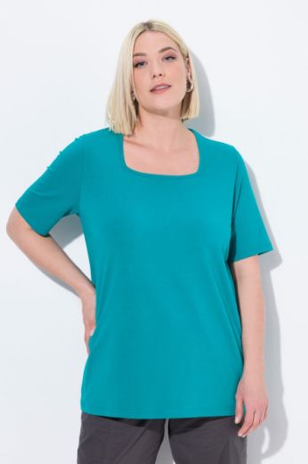 Plus size veliki brojevi Majica kratkih rukava A kroja za punije
