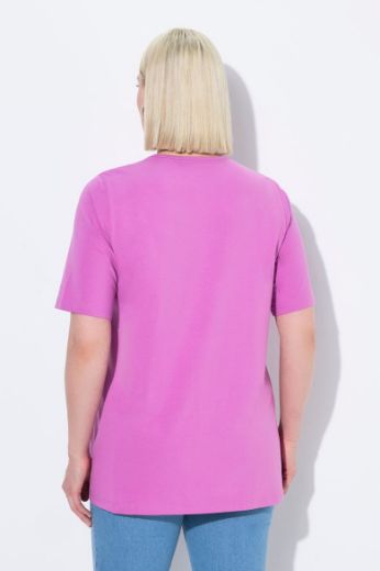 Plus size veliki brojevi Majica kratkih rukava A kroja za punije