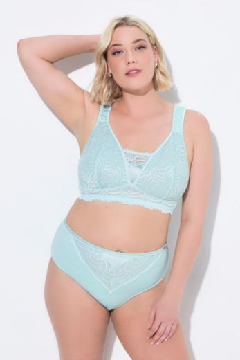 Plus size veliki brojevi Grudnjak sa širim naremenicama s dodatkom čipke za punije