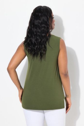 Plus size veliki brojevi Top okruglog dekoltea za punije