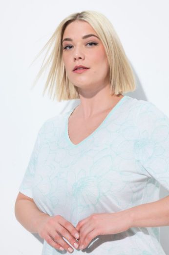 Plus size veliki brojevi Spavaćice 2 komada cvjetni motiv za punije