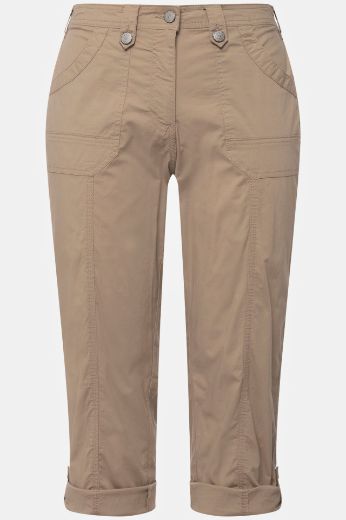 Plus size veliki brojevi Hlače 7/8 Cargo za punije