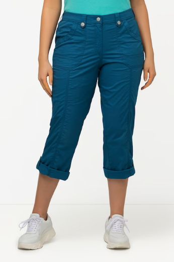 Plus size veliki brojevi Hlače 7/8 Cargo za punije