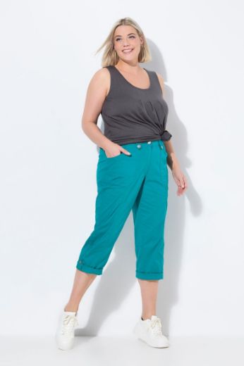 Plus size veliki brojevi Hlače 7/8 Cargo za punije