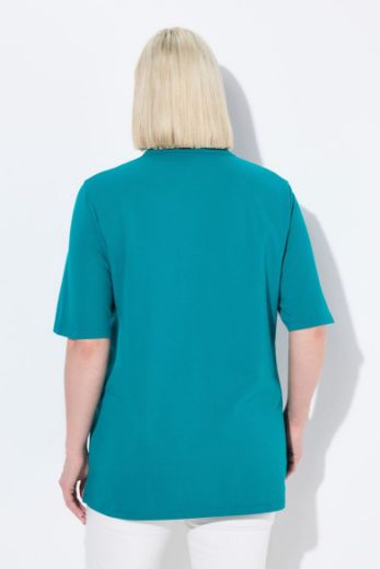Plus size veliki brojevi Majica Polo kratki rukavi za punije