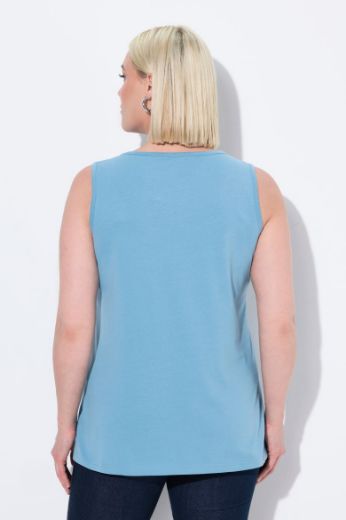 Plus size veliki brojevi Top V ovratnika za punije