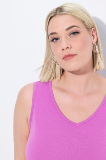 Plus size veliki brojevi Top V ovratnika za punije