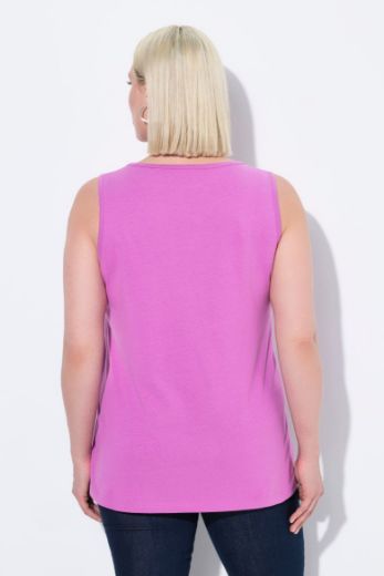 Plus size veliki brojevi Top V ovratnika za punije