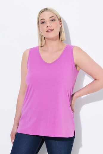 Plus size veliki brojevi Top V ovratnika za punije