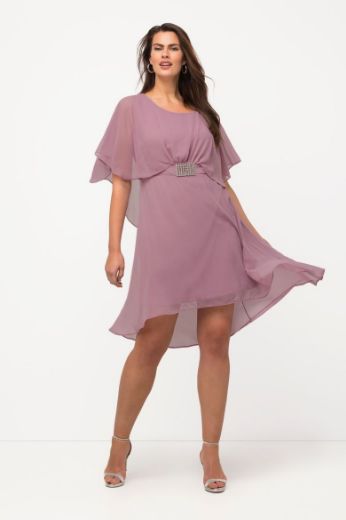 Plus size veliki brojevi Haljina midi od šifona za punije