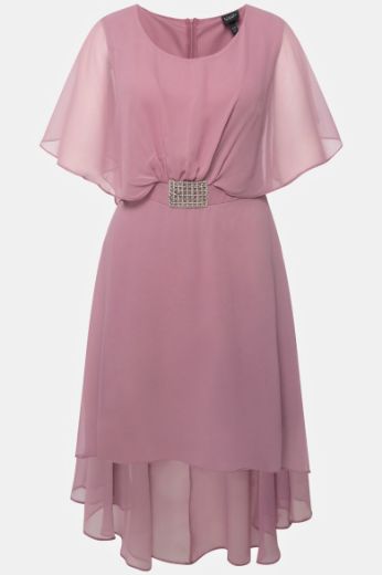 Plus size veliki brojevi Haljina midi od šifona za punije