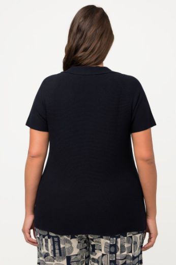 Plus size veliki brojevi Majica kratkih rukava V ovratnika za punije