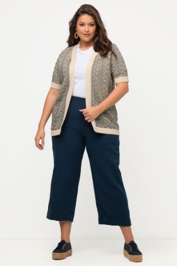 Plus size veliki brojevi Kardigan kratkih rukava za punije