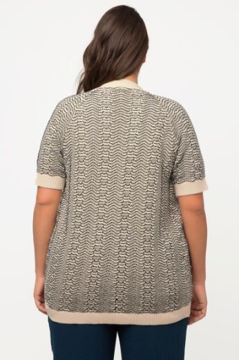 Plus size veliki brojevi Kardigan kratkih rukava za punije