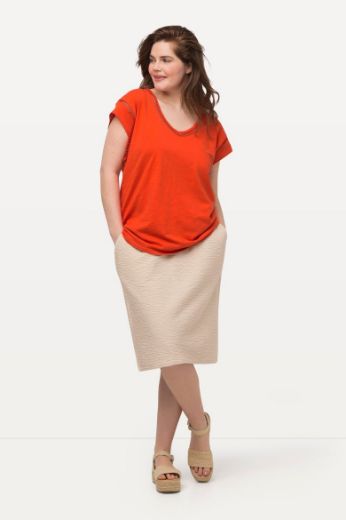 Plus size veliki brojevi Suknja elastičnog struka za punije
