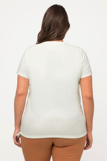Plus size veliki brojevi Majica kratkih rukava okruglog ovratnika za punije