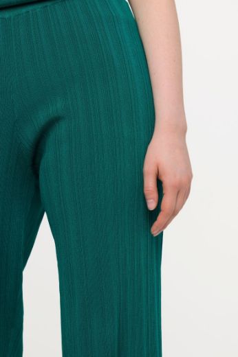 Plus size veliki brojevi Hlače pletene širokih ravnih nogavica za punije
