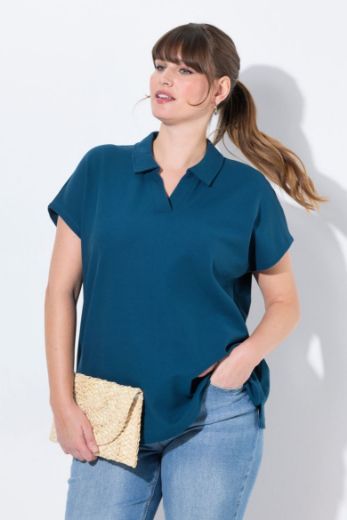 Plus size veliki brojevi Majica Polo za punije
