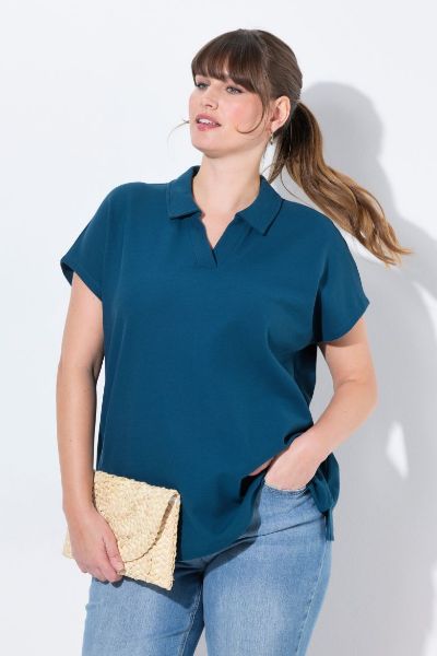 Veliki brojevi Majica Polo moda za punije