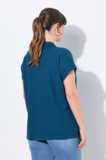 Plus size veliki brojevi Majica Polo za punije