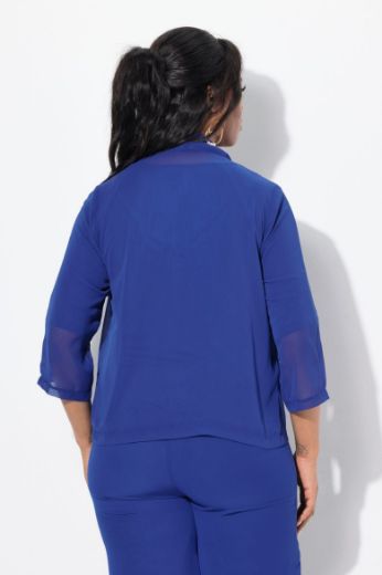 Plus size veliki brojevi Jakna lagana 3/4 rukavi za punije