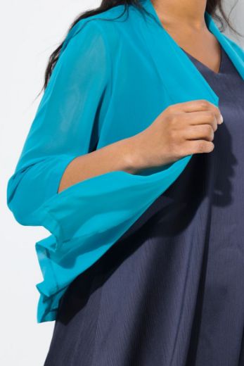 Plus size veliki brojevi Jakna lagana 3/4 rukavi za punije