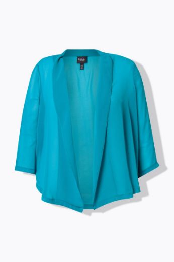 Plus size veliki brojevi Jakna lagana 3/4 rukavi za punije
