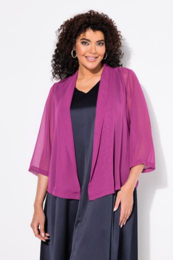 Plus size veliki brojevi Jakna lagana 3/4 rukavi za punije