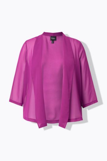 Plus size veliki brojevi Jakna lagana 3/4 rukavi za punije