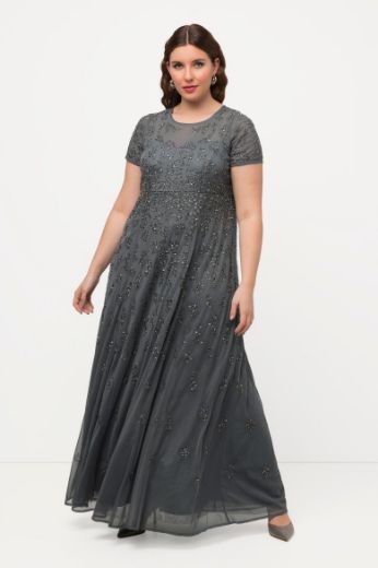 Plus size veliki brojevi Haljina svečana sa šljokicama za punije
