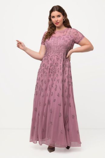 Plus size veliki brojevi Haljina svečana sa šljokicama za punije