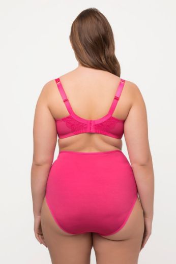 Plus size veliki brojevi Grudnjak s podesivim naramenicama motiv lišća za punije